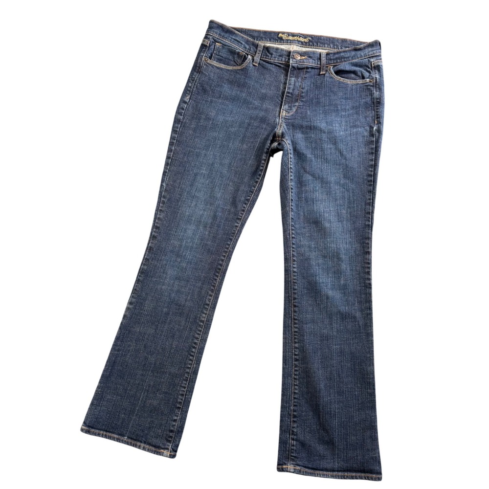 VTG Y2K Old Navy Sweetheart Bootcut Jean 12R Dark Wash Mallcore Indie Sleaze 90s
